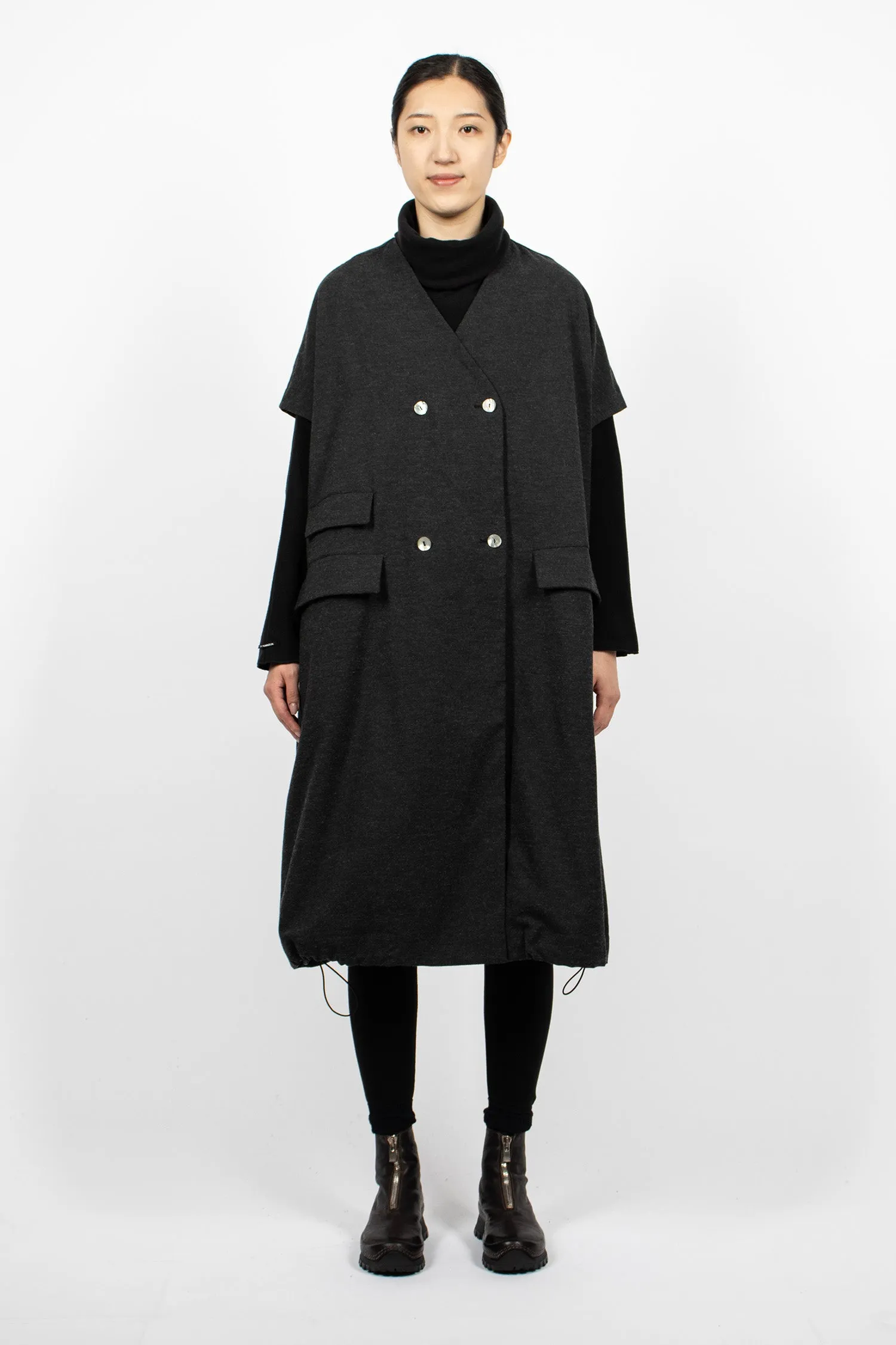 31_212 Sleeveless Dress/Coat Slate