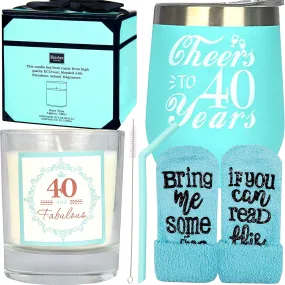 40th Birthday, 40th Birthday Gifts for Women, 40th Birthday Tumbler, 40th Birthday