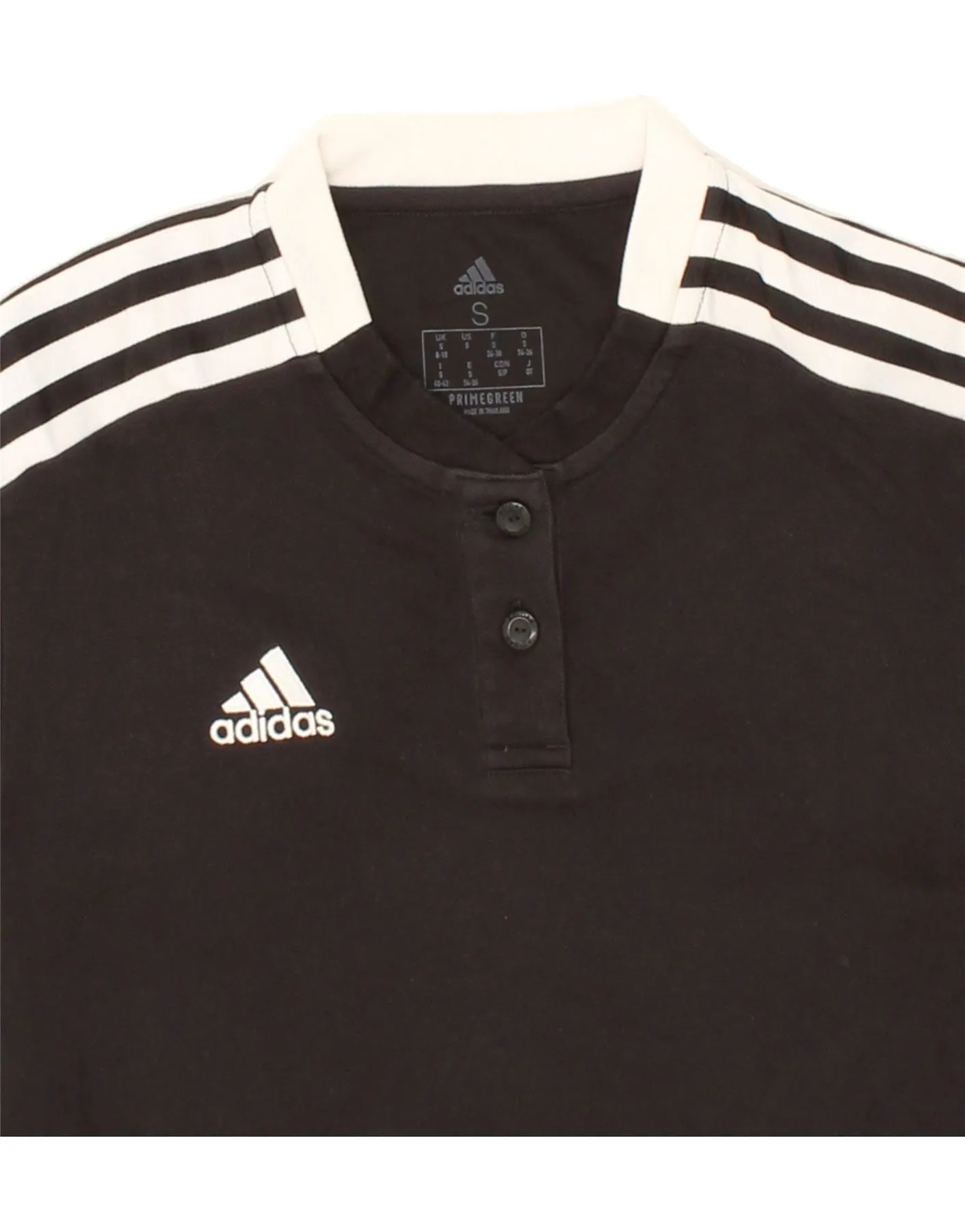 ADIDAS Womens Aeroready T-Shirt Top UK 8/10 Small Black Cotton