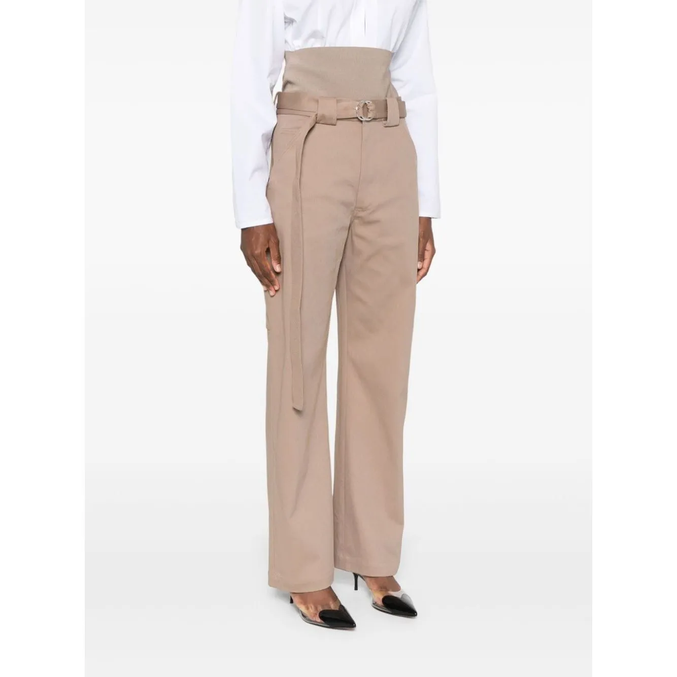 Alaia Trousers Beige