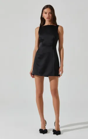 Alisanne Mini Dress Black