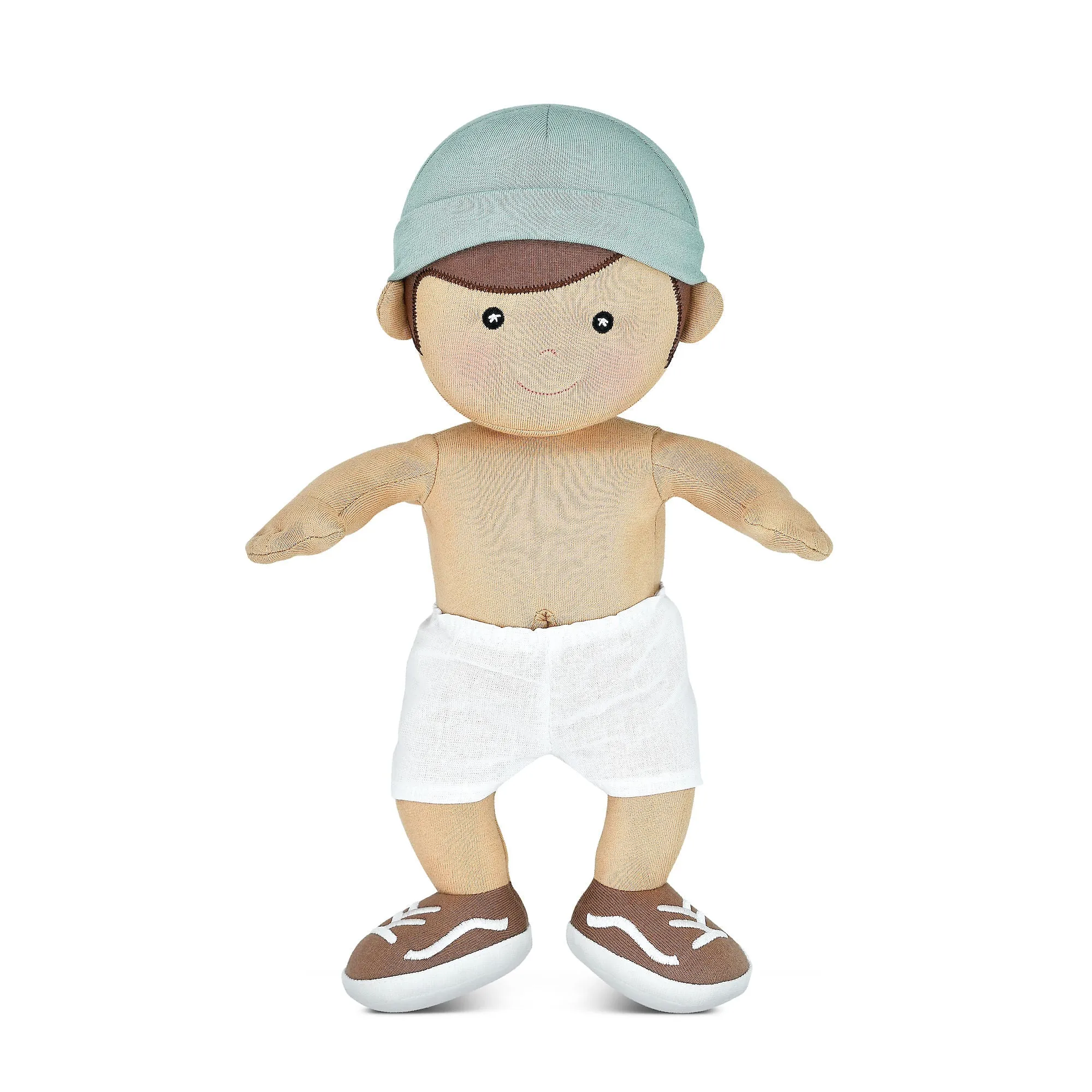 Apple Park Organic Dress Up  Doll - Park Friends Levi