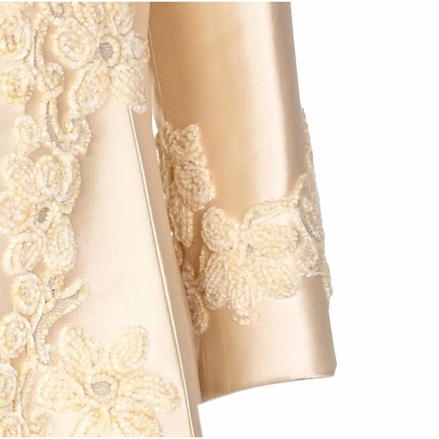 ARCHIVE - Pierre Balmain 1960s Haute Couture Ivory Silk Linen Bridal Dress Suit