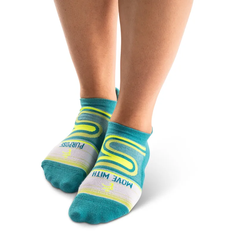 Balega Grit & Grace "Move With Purpose" No Show Sock Teal