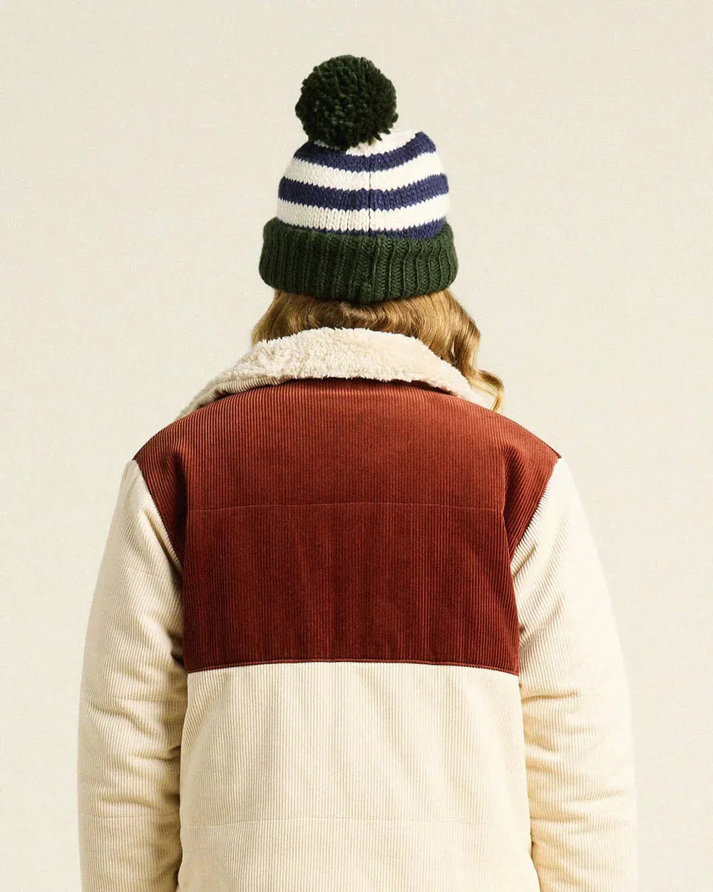 Beanie ~ Blue Stripe