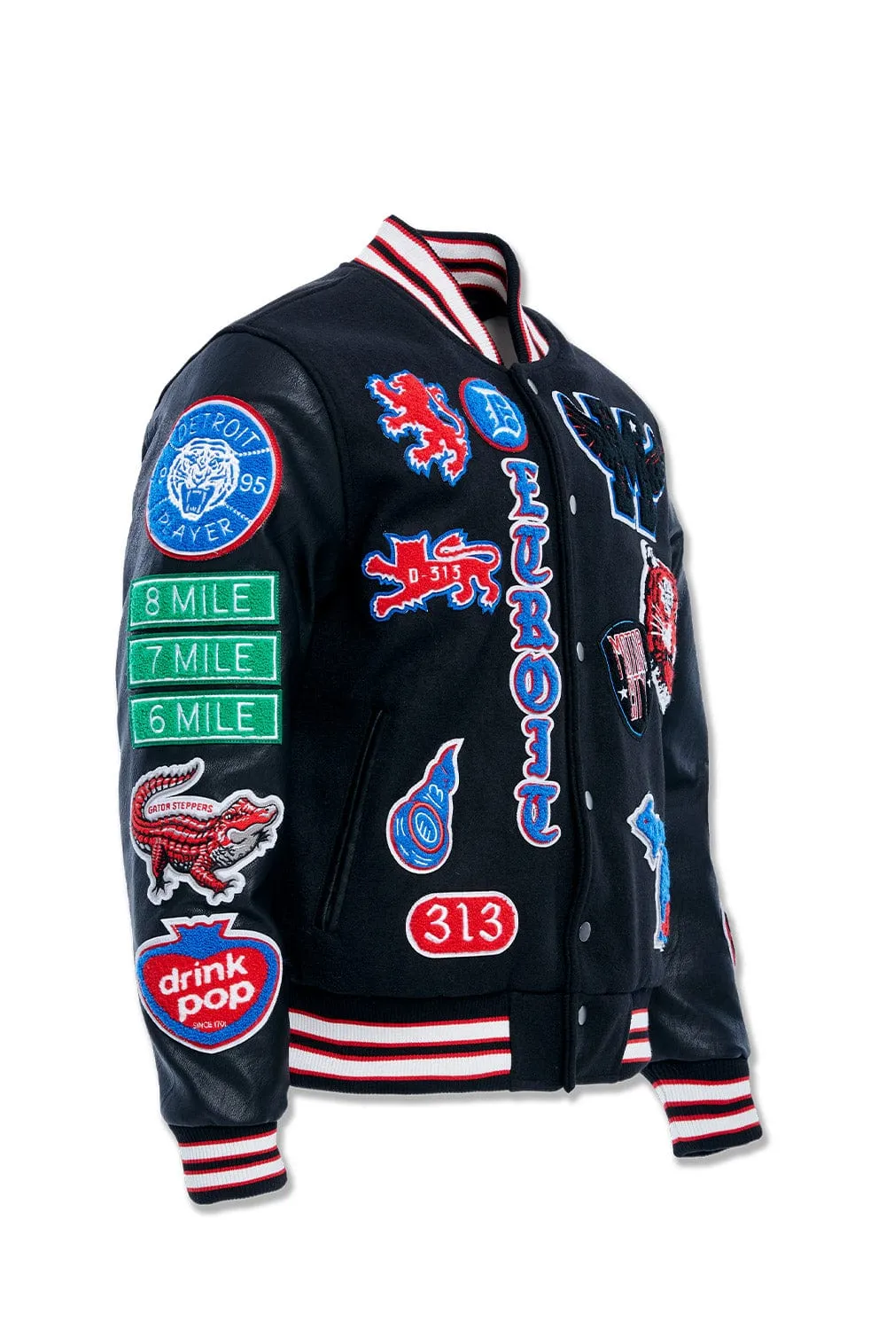 Big Men's Motown Varsity Jacket (Piston)