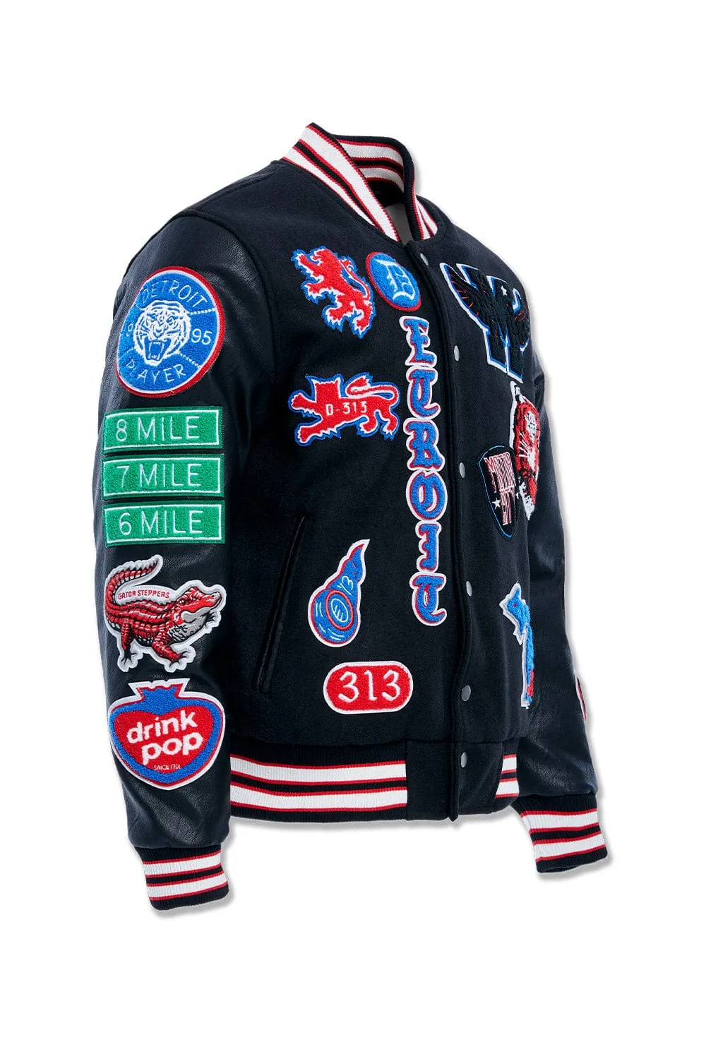 Big Men's Motown Varsity Jacket (Piston)