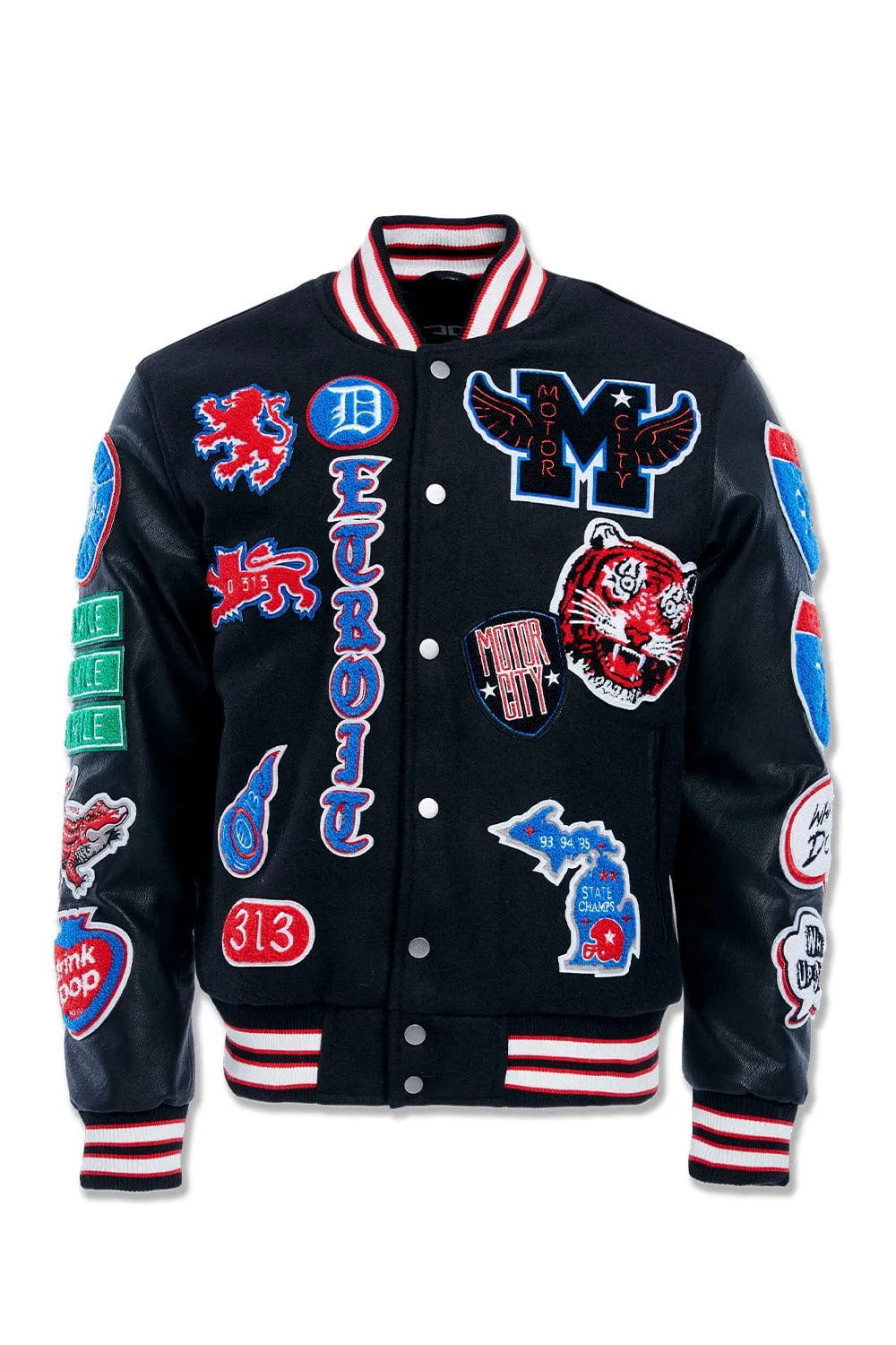 Big Men's Motown Varsity Jacket (Piston)