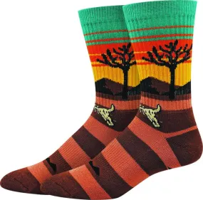 Bigfoot Joshua Tree Active Men's Crew Socks