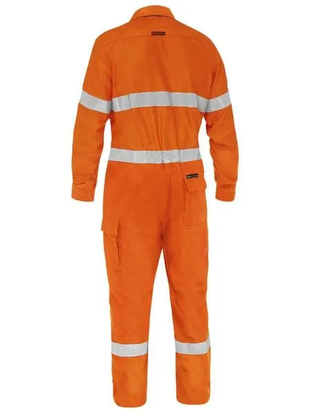 Bisley Apex 185 Taped Hi Vis FR Ripstop Coverall BC8478T