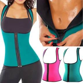 Body Shaper Slimming belly Zipper Waist Trainer Cincher Vest