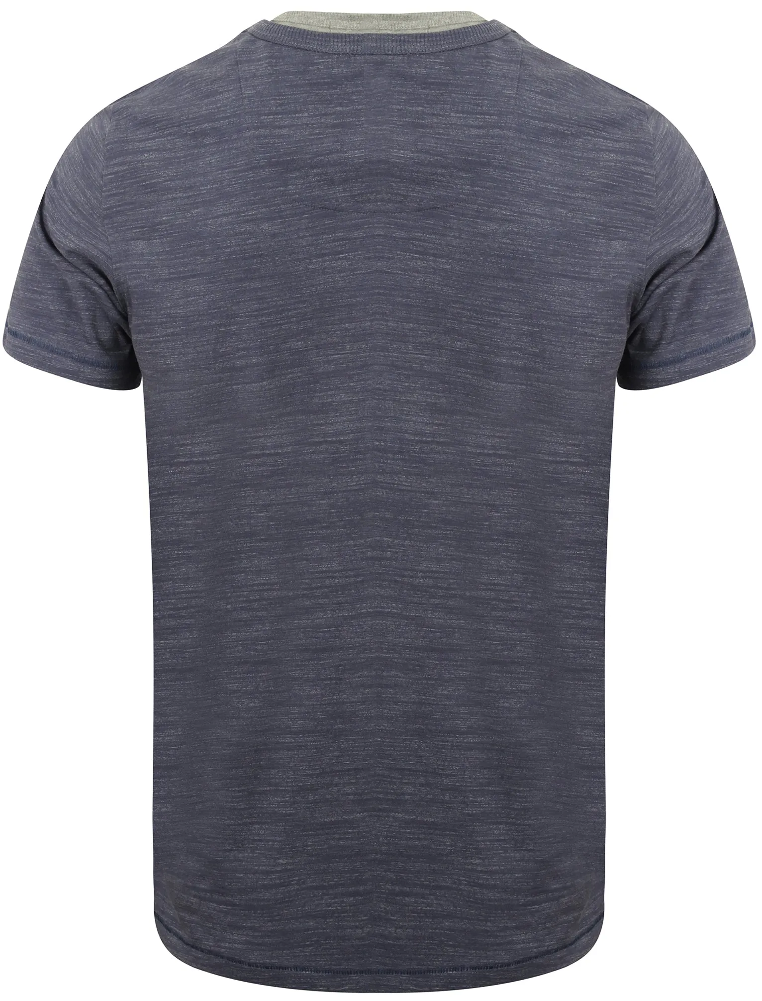 Buffalo Cove Mock Layer Henley T-Shirt in Vintage Indigo - Tokyo Laundry