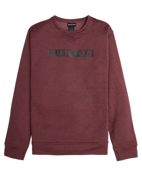 Burton Men's Oak Pullover Crew - Almandine Heather