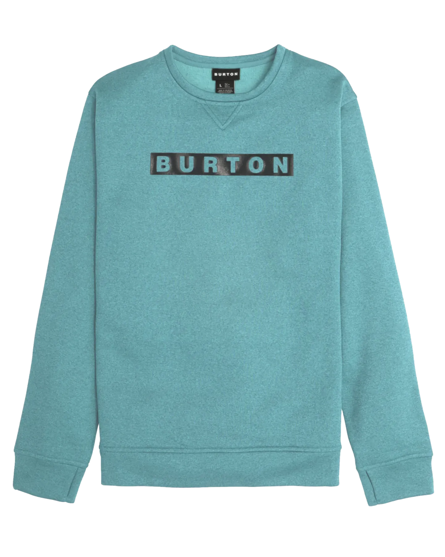 Burton Men's Oak Pullover Crew - Rock Lichen Heather