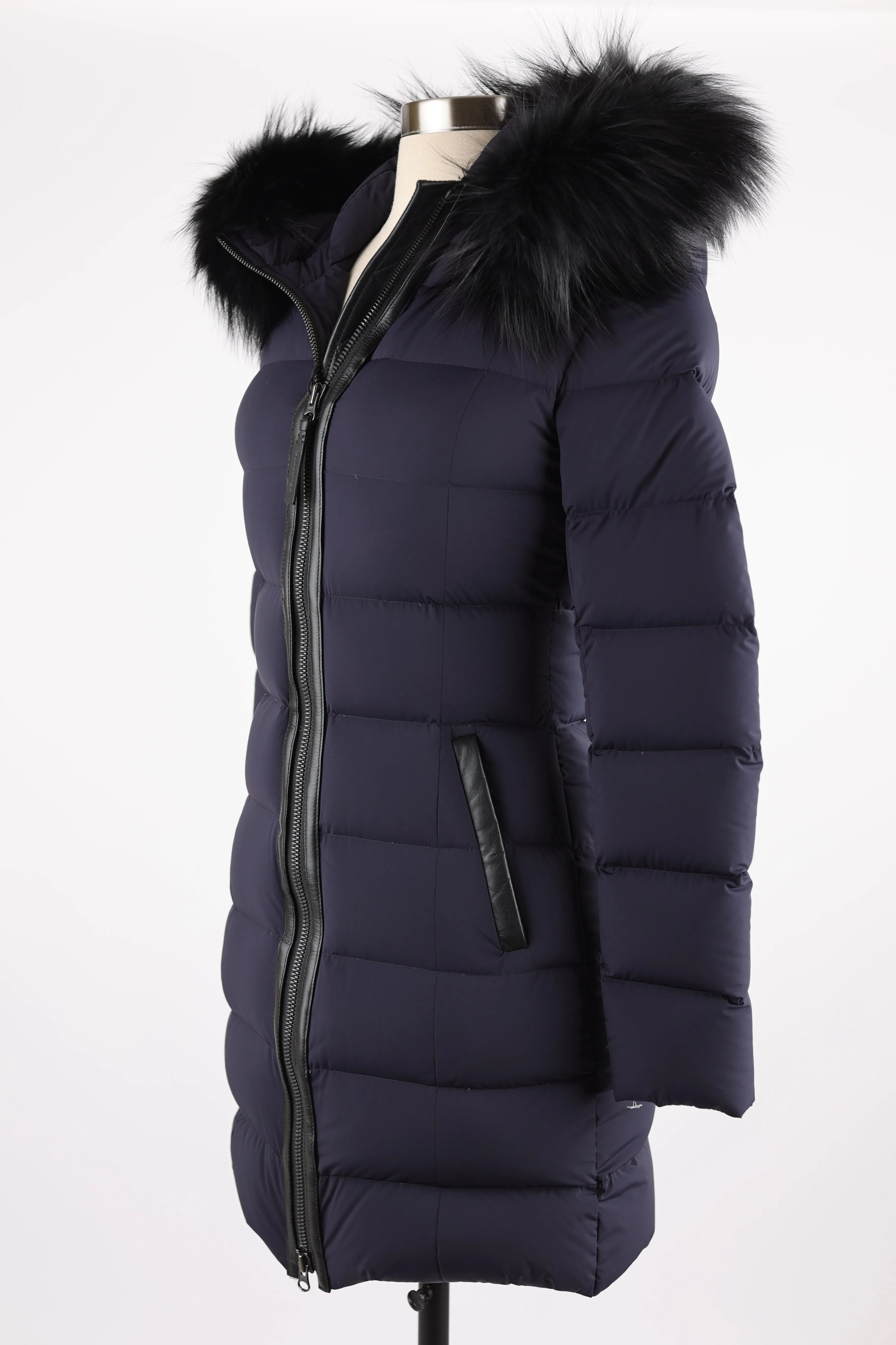 Calla Down Parka W/ Fur Hood