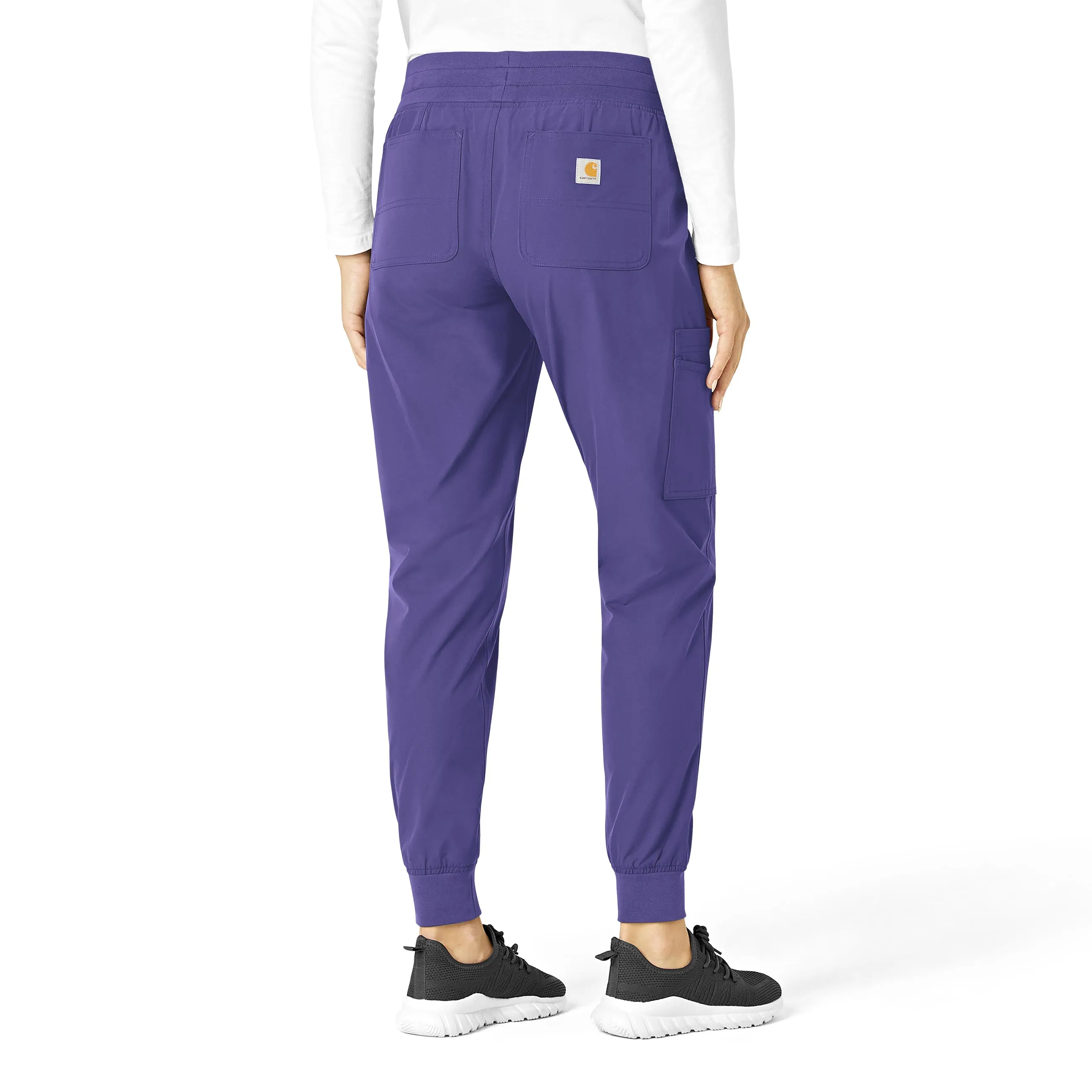 Carhartt Force Essentials Women's Jogger Scrub Pant - Grape