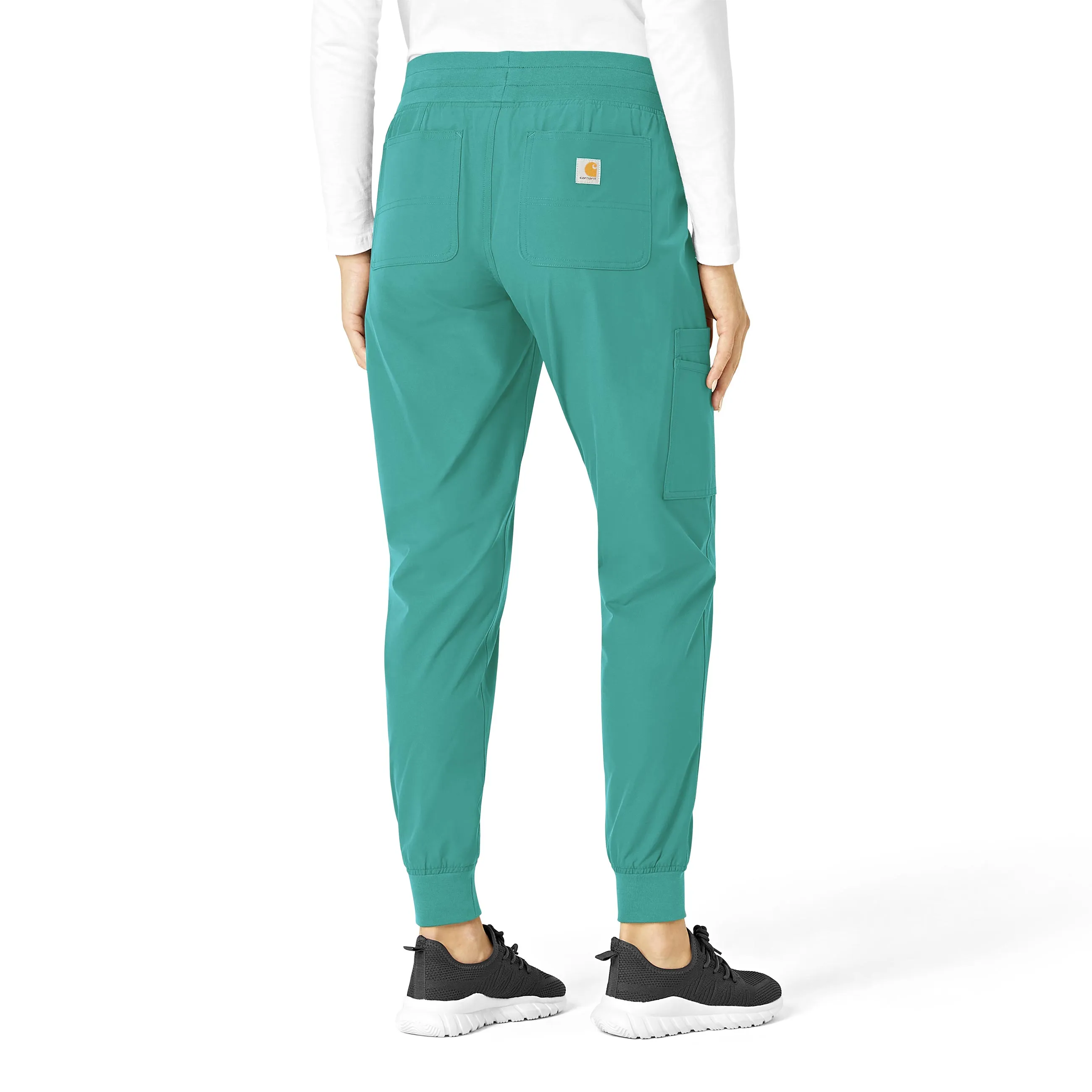 Carhartt Force Essentials Women's Jogger Scrub Pant - Teal Blue