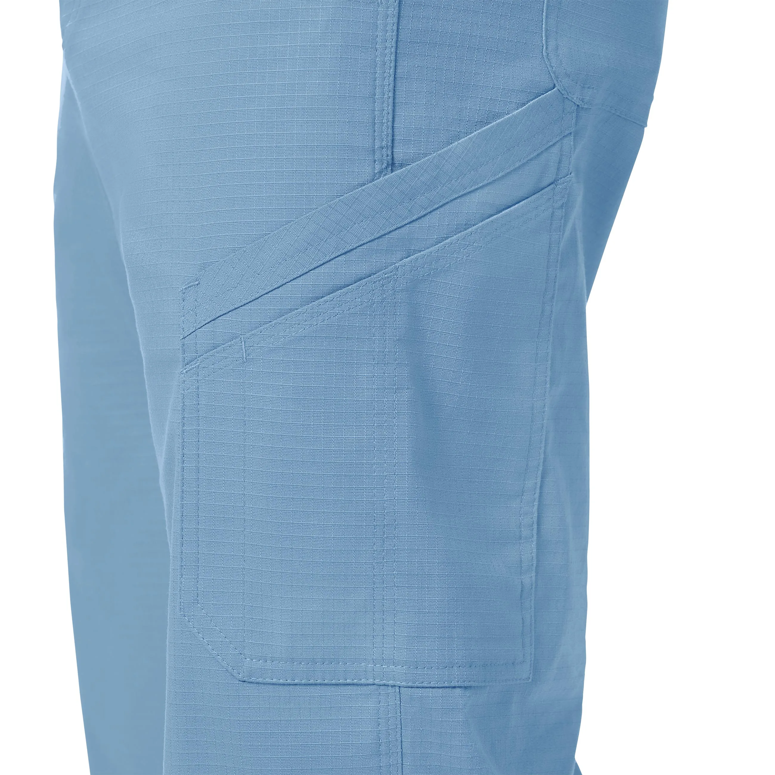 Carhartt Rugged Flex Ripstop Men’s Straight Leg Cargo Scrub Pant - Azure Blue