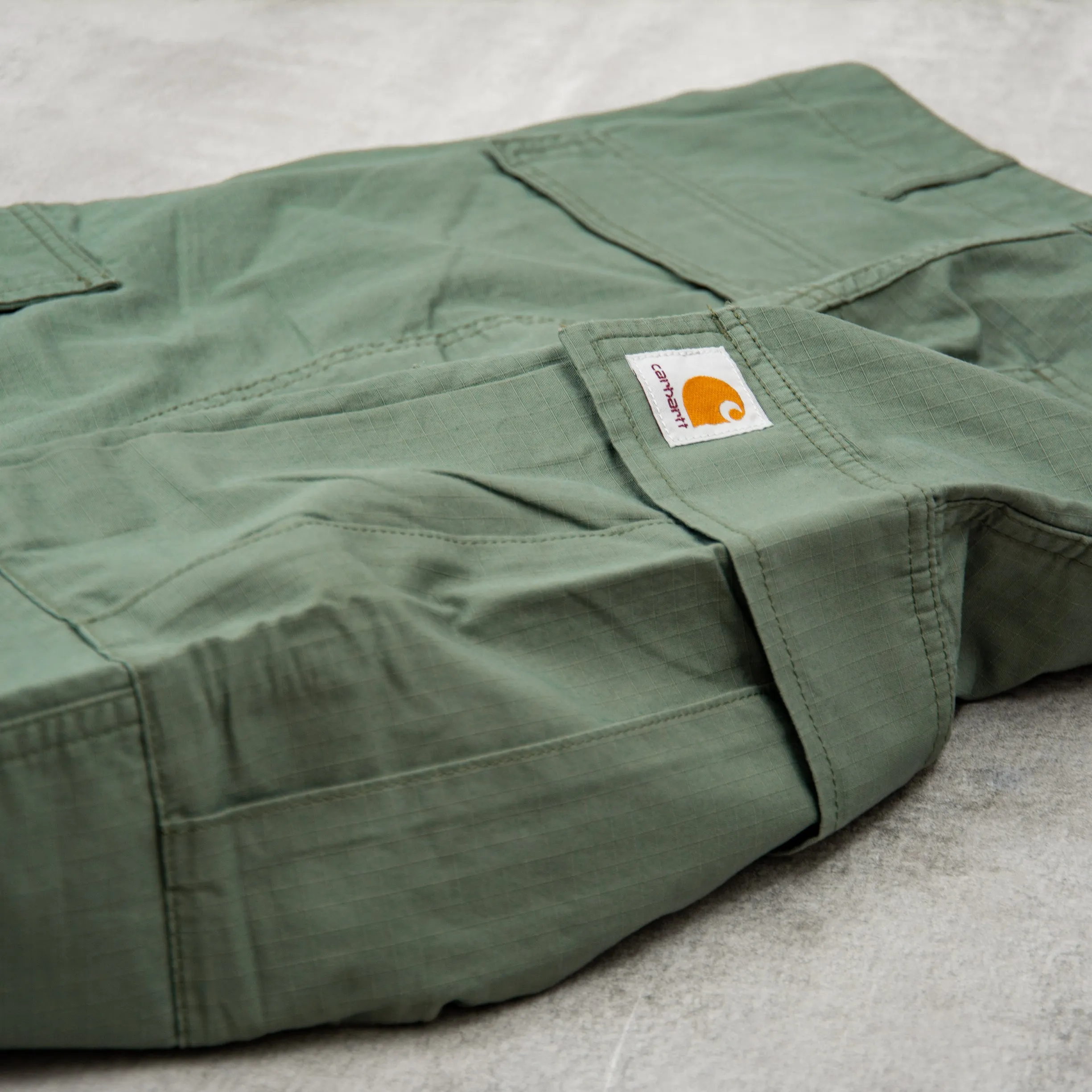 Carhartt WIP Regular Cargo Pant - Duck Green Rinsed