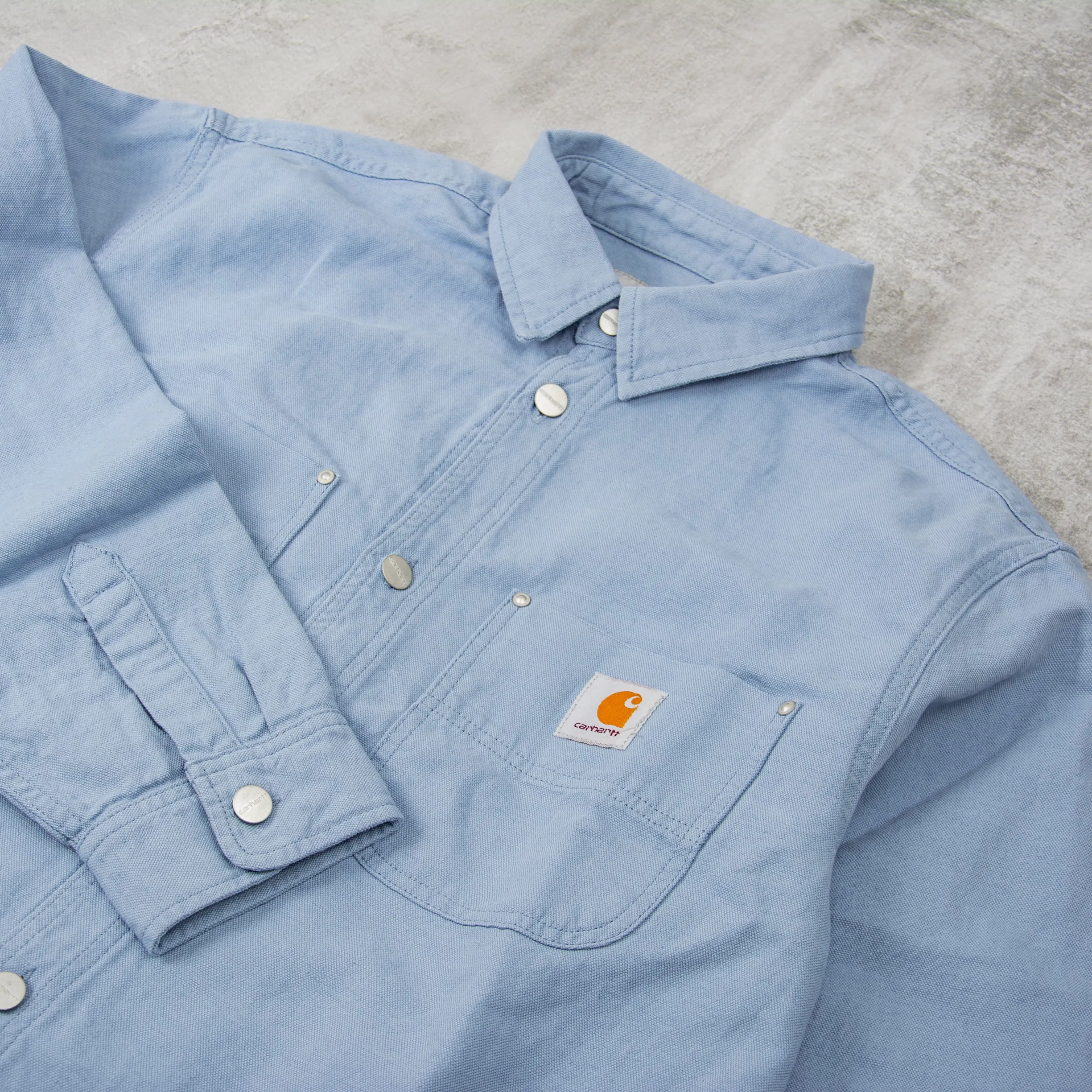 Carhartt WIP Walter Shirt Jac - Misty Sky