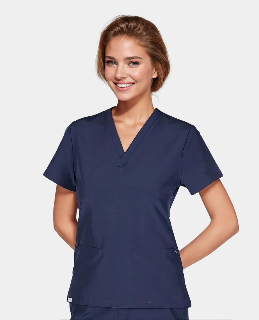 Carolina Cargo 2 Pocket Scrub Top