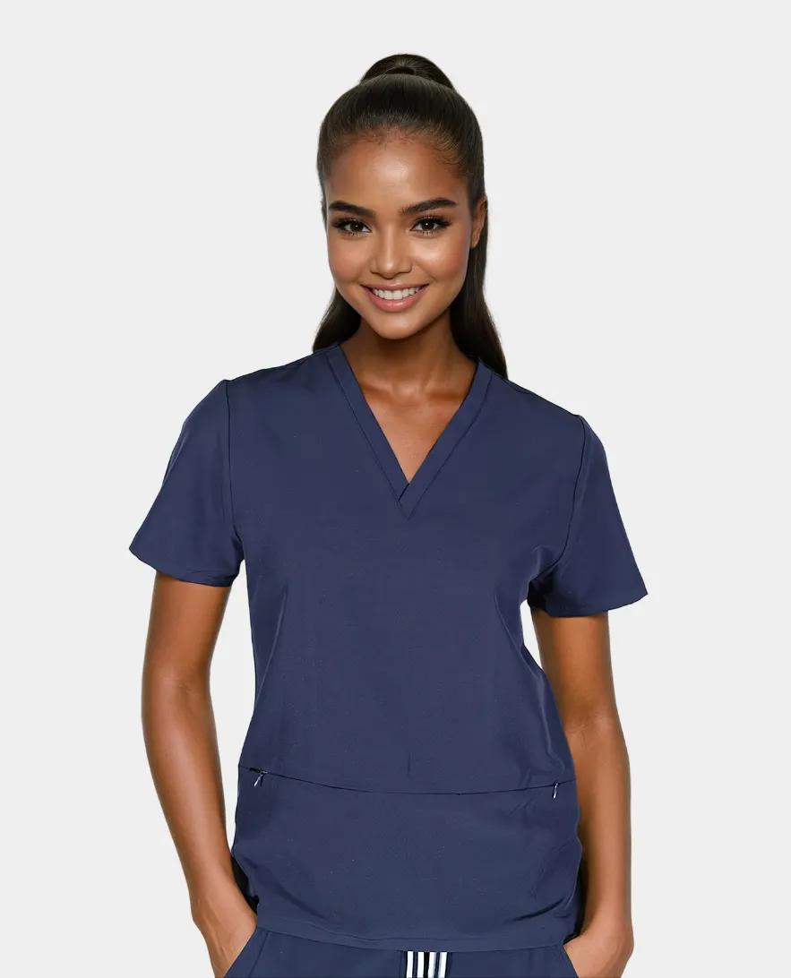 Carolina Cargo 2 Pocket Scrub Top