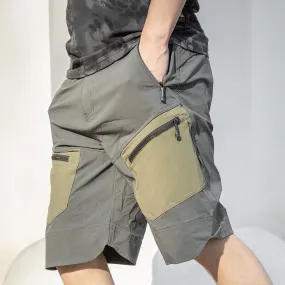 CASUAL WEAR-RESISTANT MULTI POCKET BREATHABLE AND QUICK DRYING CARGO SHORTS