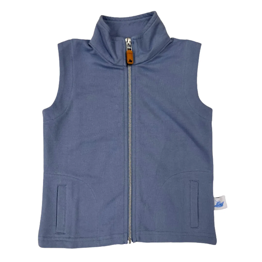 Classic Blue Knit Vest