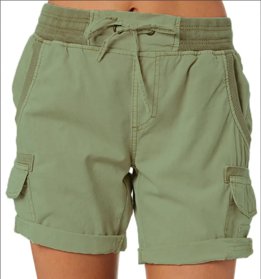 🎁Clearance Sale 49% OFF⏳Popular High Waist Women's Cargo Shorts