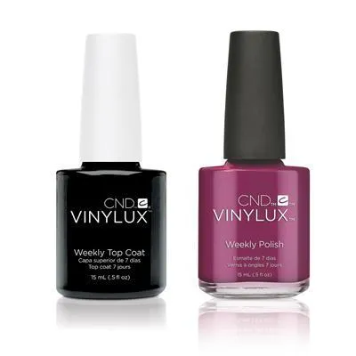 CND - Vinylux Topcoat & Berry Boudoir 0.5 oz - #251