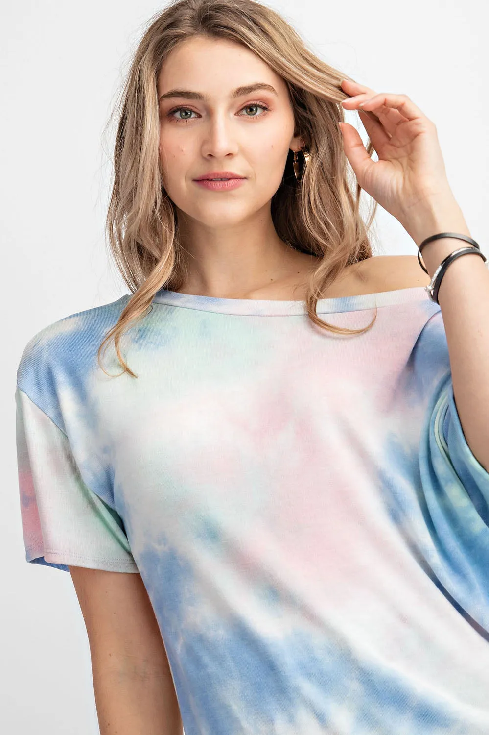 Cotton Candy Tie Dye Lounge Top