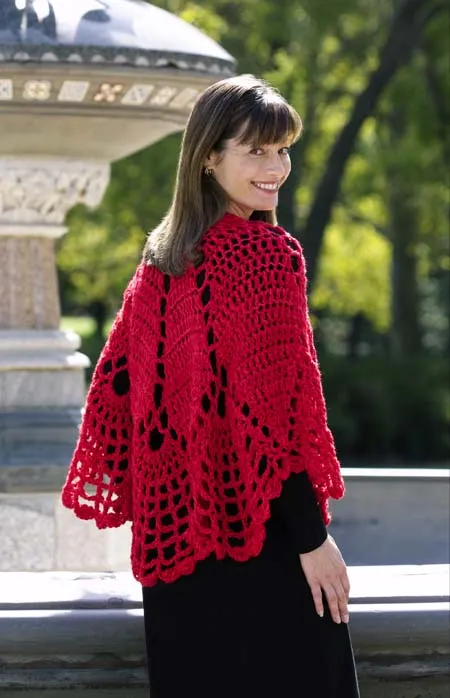 Crochet Doily Shawl