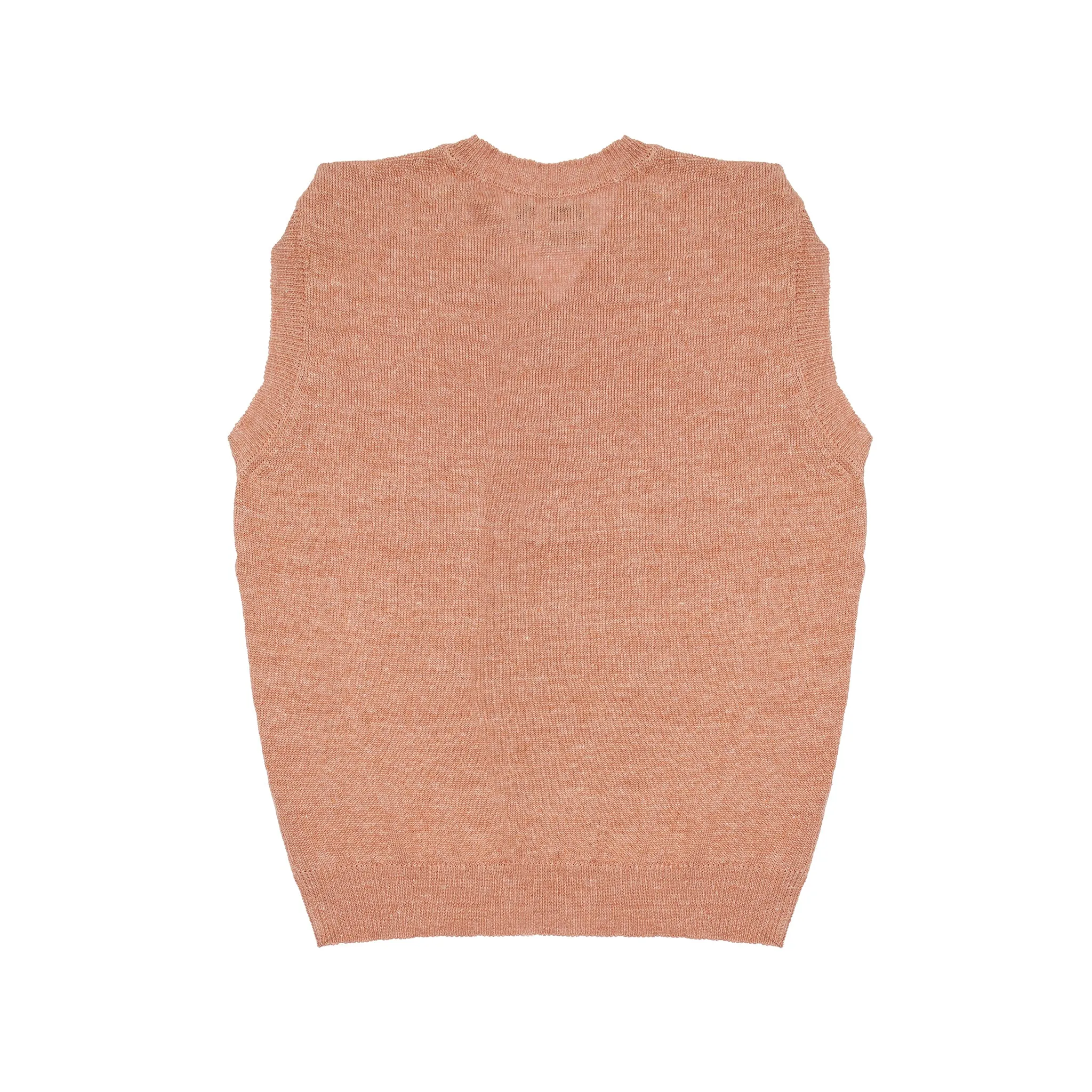 De Bonne Facture Knitted Vest in Sienna