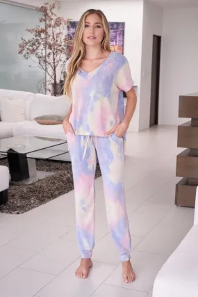 Delilah Tie Dye Loungewear Set