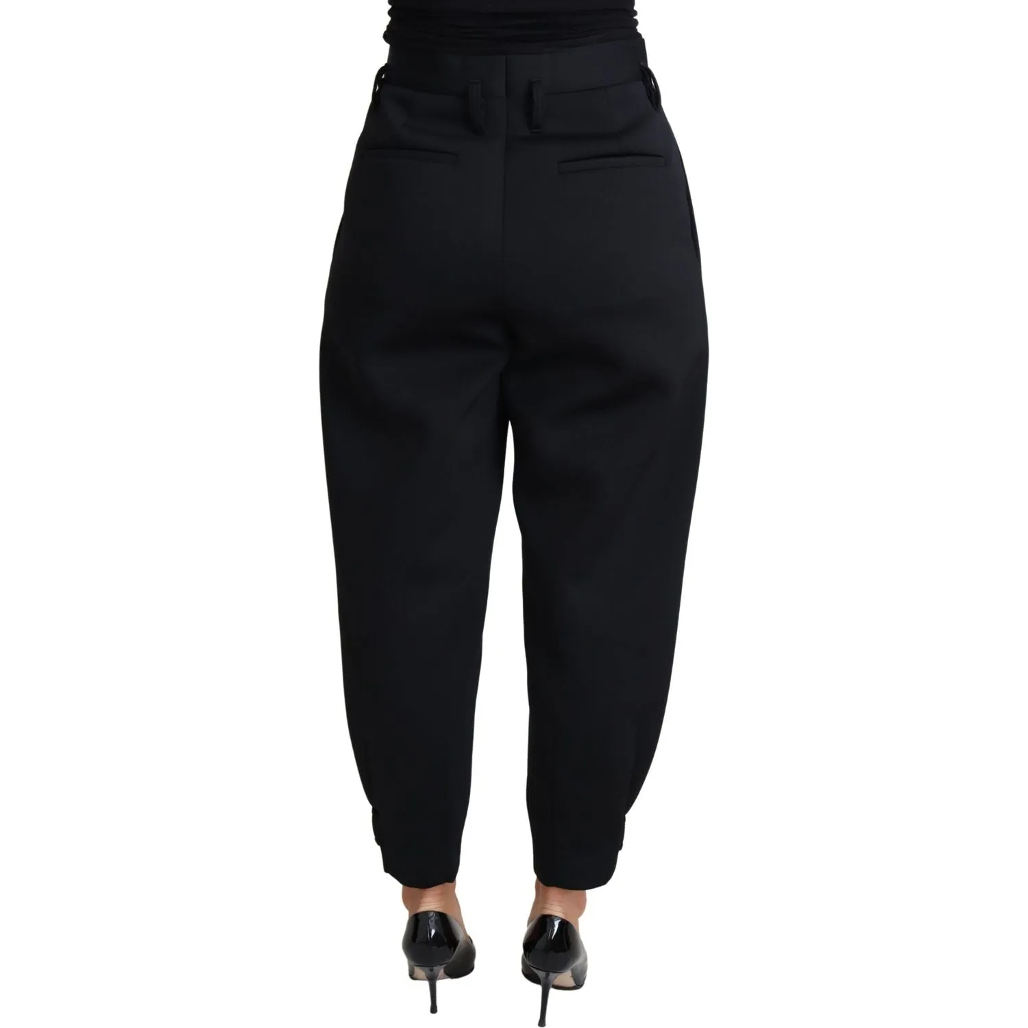 Dolce & Gabbana Elegant High-Waist Cropped Trousers