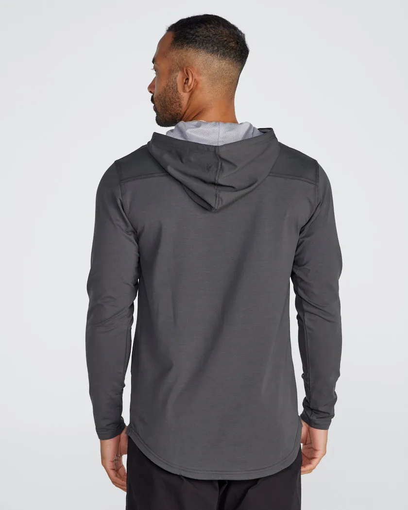 Drop-Cut: LUX Hooded Henley