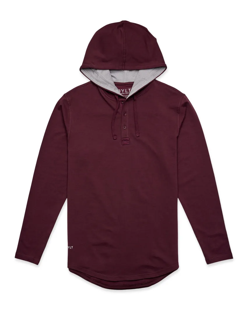 Drop-Cut: LUX Hooded Henley