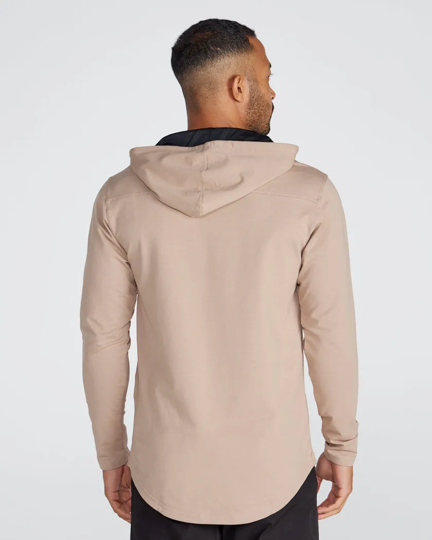 Drop-Cut: LUX Hooded Henley