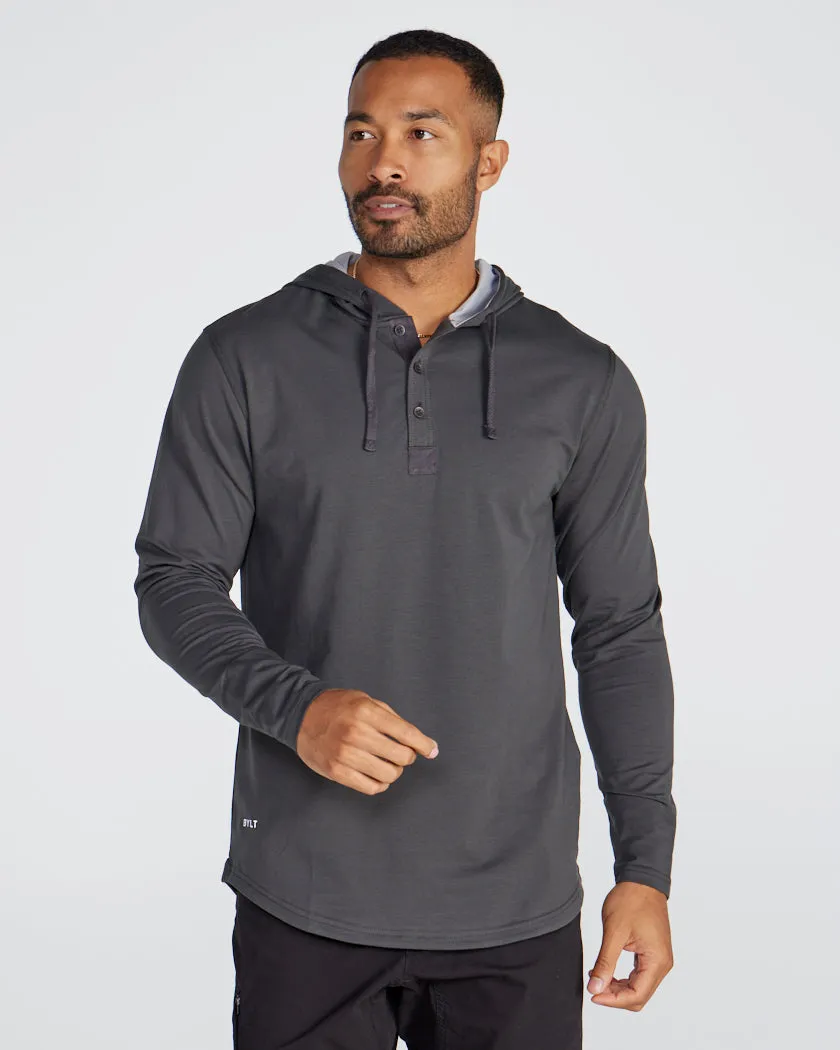 Drop-Cut: LUX Hooded Henley