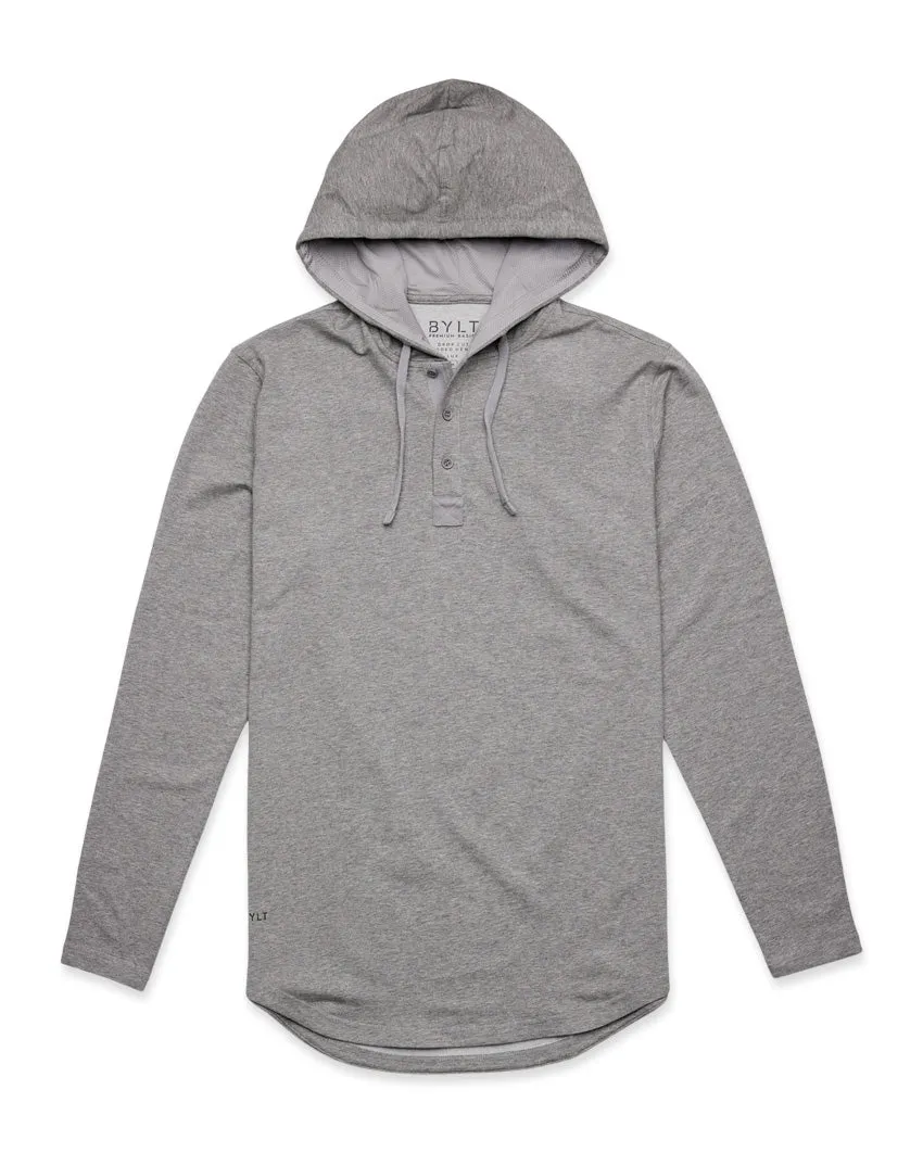 Drop-Cut: LUX Hooded Henley