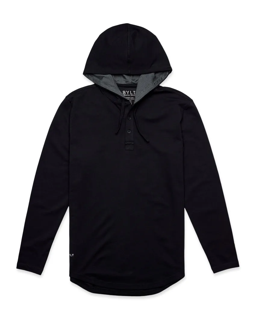 Drop-Cut: LUX Hooded Henley