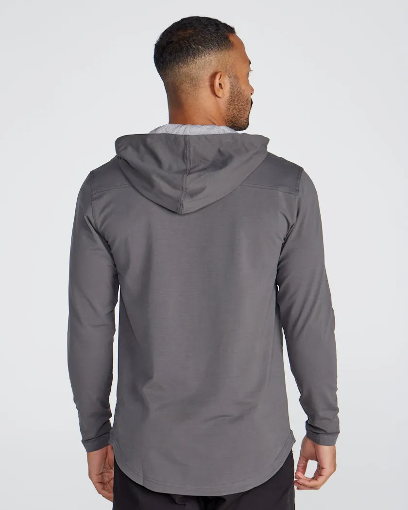 Drop-Cut: LUX Hooded Henley