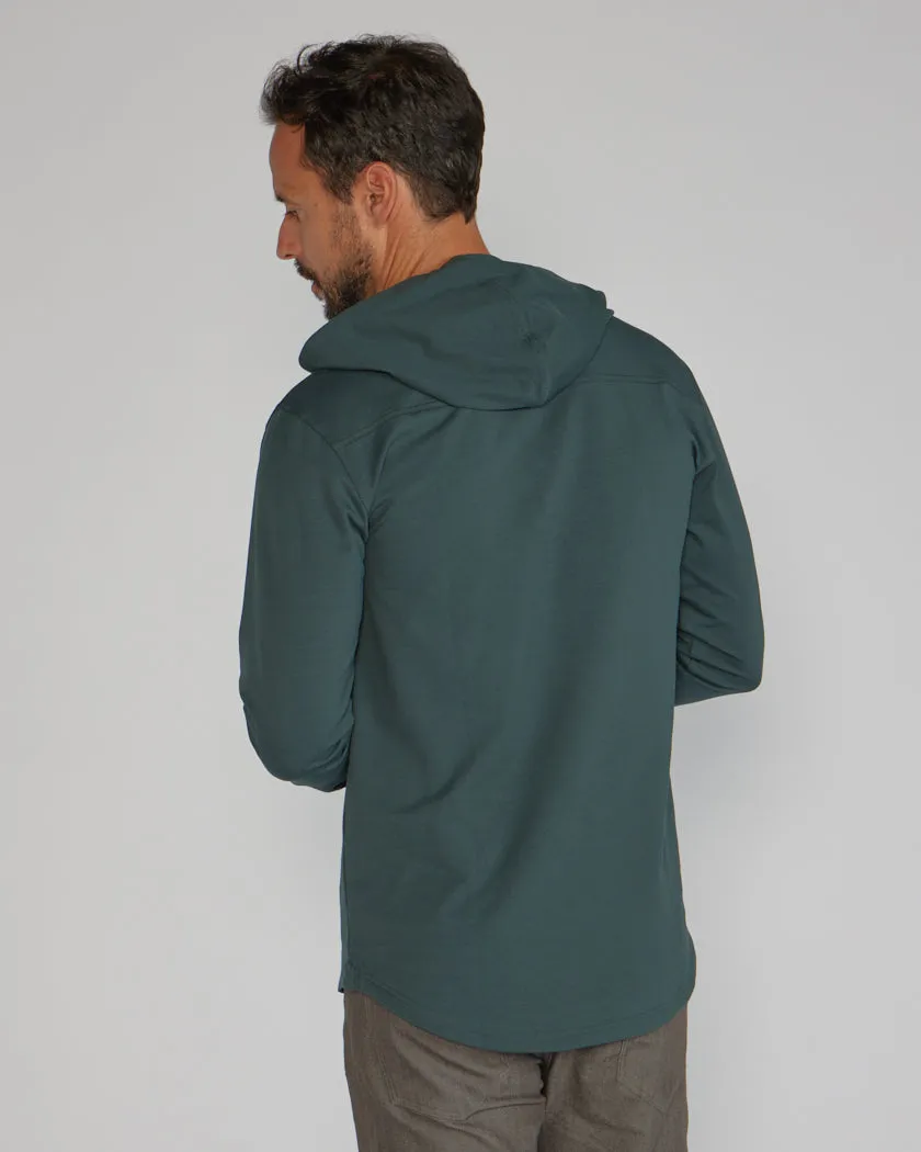 Drop-Cut: LUX Hooded Henley