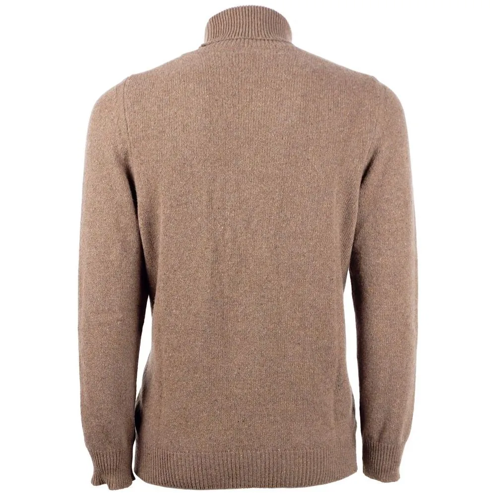 Emilio Romanelli Italian Cashmere Turtleneck Sweater - Luxurious Warmth