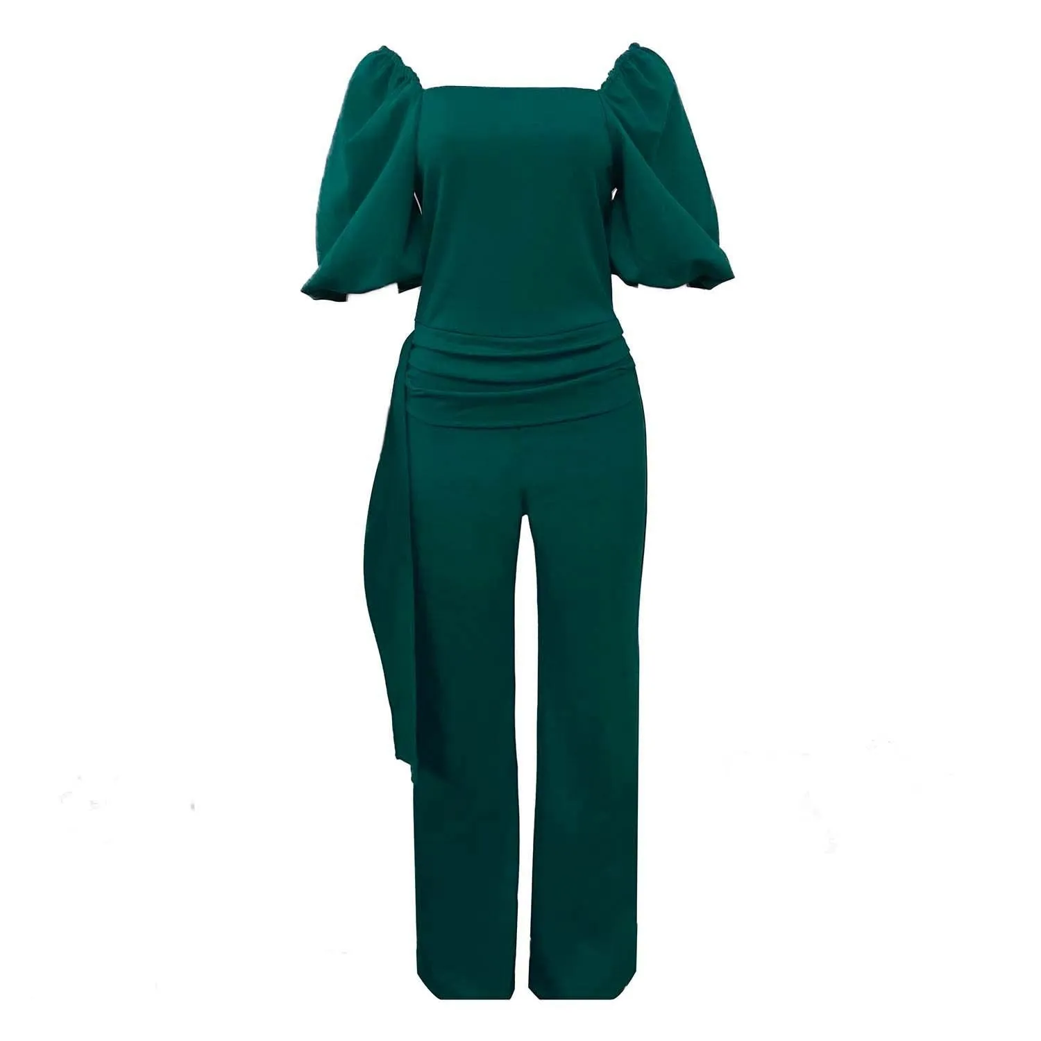 European And American Plus Size Long Women's African Jumpsuit