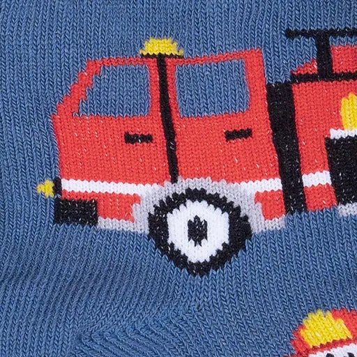 Fire Truck Pup Kid's Crew Socks