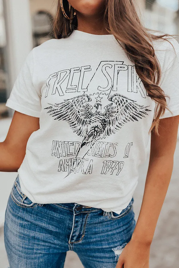 Free Spirit Shift Tee in Ivory