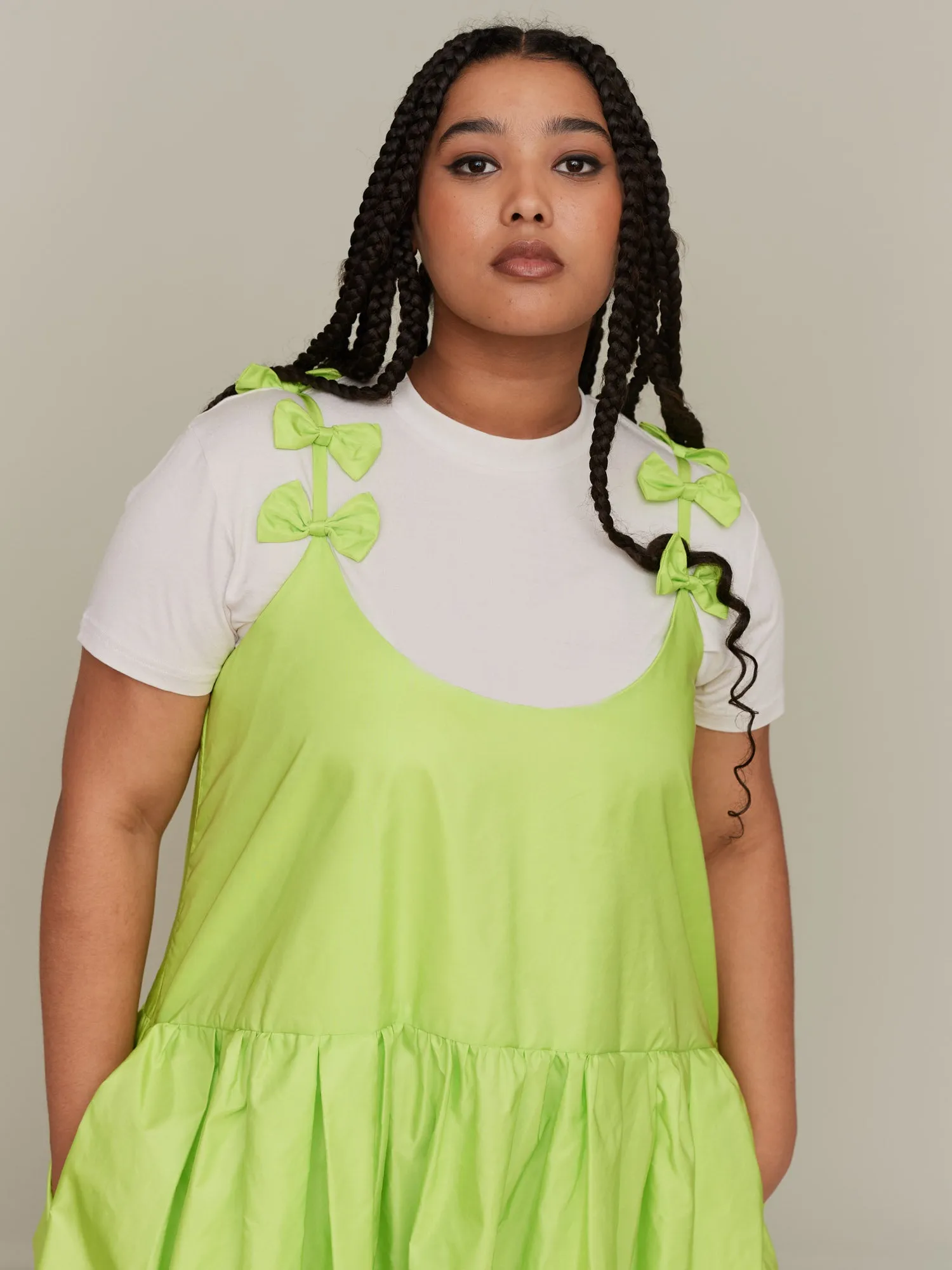 G.E.M Acid Lime Party Dress