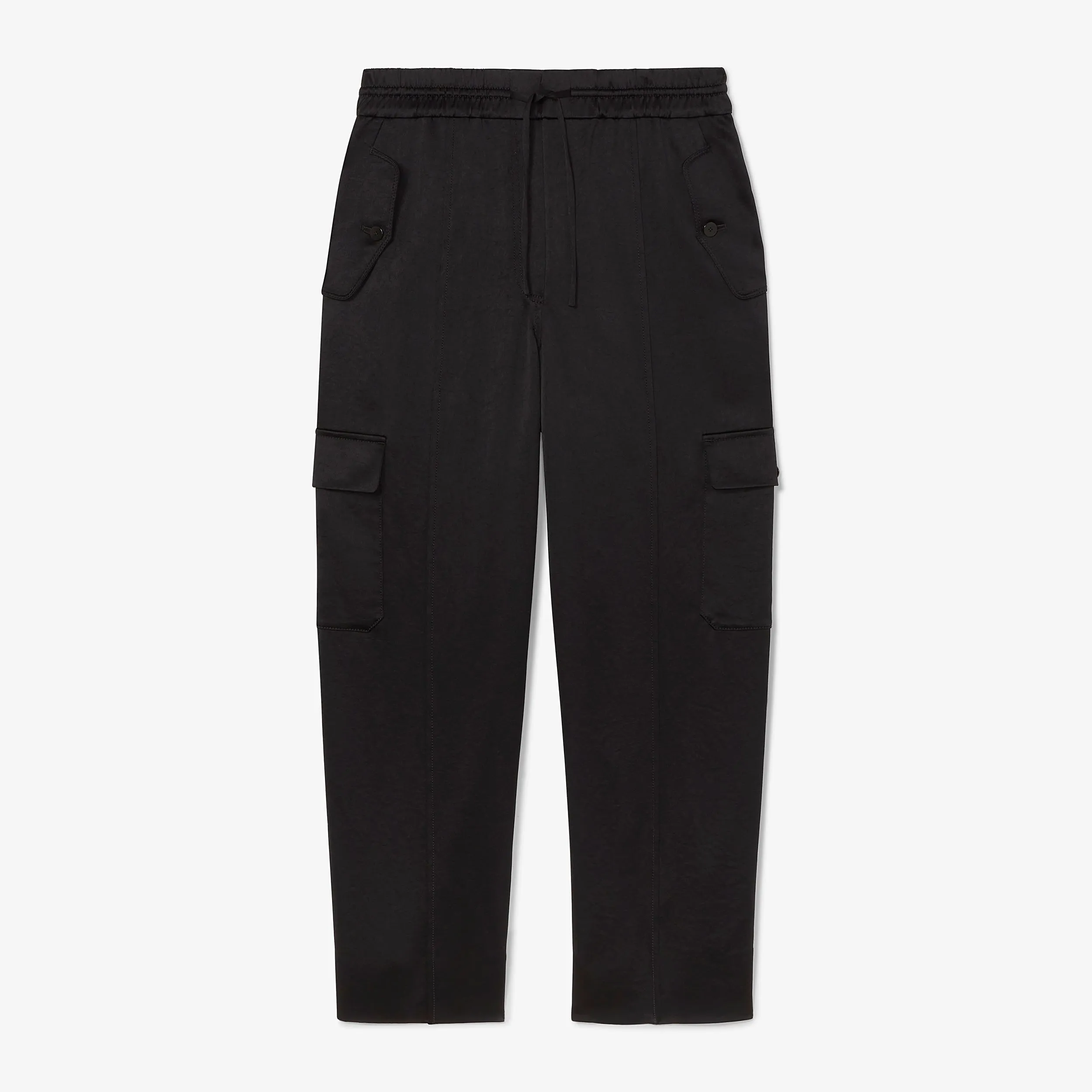 Giana Pant - Everyday Satin :: Black