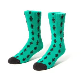 Girl Pepper Socks Teal